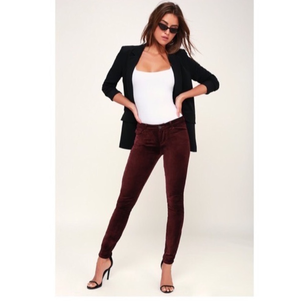 PAIGE VERDUGO ULTRA SKINNY VELVET JEANS SOLD OUT